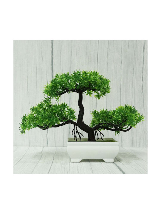 Plantă Artificială în Ghiveci Mic Bonsai Green 29cm 1buc