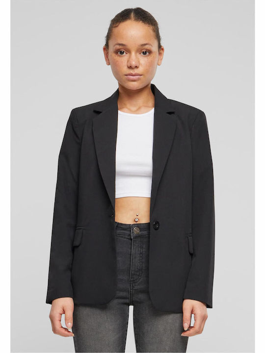 Urban Classics Women's Blazer Black