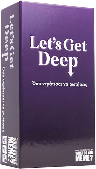 Επιτραπέζιο Παιχνίδι Let's Get Deep για 2+ Παίκτες 18+ Ετών AS