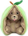 Plush 25cm Les Deglingos Veggie Series Crocket Dog-apple