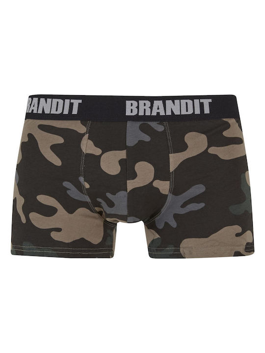 Brandit Boxeri pentru bărbați Darkcamo 1Pachet