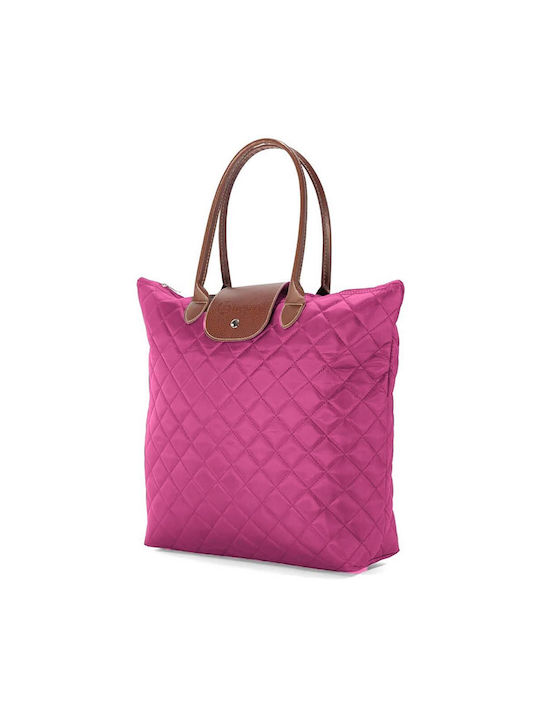 Benzi Τσάντα για Ψώνια σε Ροζ χρώμα