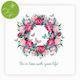 Greeting Card Wedding 15x15cm