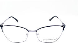 Gianni Venturi Eyeglass Frame Butterfly Blue EM1134-C4