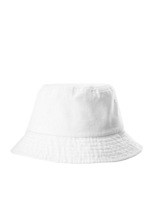 4F Frauen Stoff Hut Kappe Weiß
