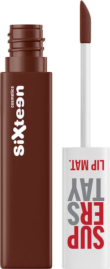Sixteen Super Stay Lip Mat Lipstick #111 – Milky Chocolate
