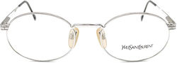 Ysl Masculin Metalic Rame ochelari Argint SL 4090 Y271