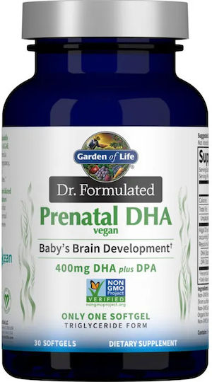 Garden Of Life Dr. Formulated Prenatal DHA Vegan 30 софтджел