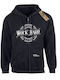 Takeposition Work Hard Frauen Baumwolle Jacke mit Kapuze Weiß