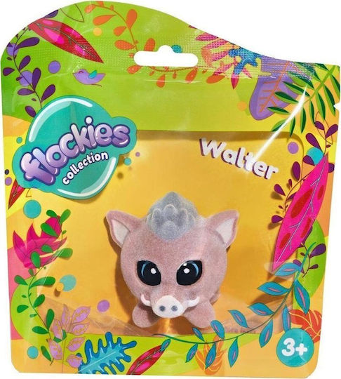 Figurine Tm Toys Flockies Collectible Figurine Warter Walter Boar