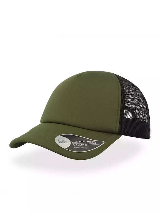 Atlantis Rapper Trucker Cap Green