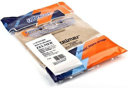 Zelmer Vacuum Cleaner Bags 5pcs Compatible with Vacuum Cleaner Zelmer
