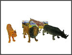 Figurine Hippos Wild Animals 4 Pcs