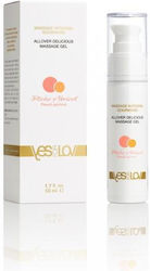 YesforLov Λιπαντικό Gel Peach 50ml