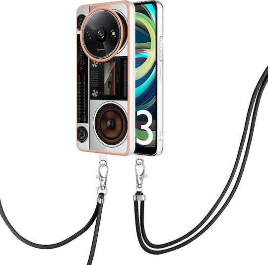 Redmi A3 Back Cover Silicone with Strap (Xiaomi Redmi A3)