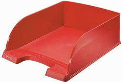 Leitz Plastic Filing Tray Tray Red