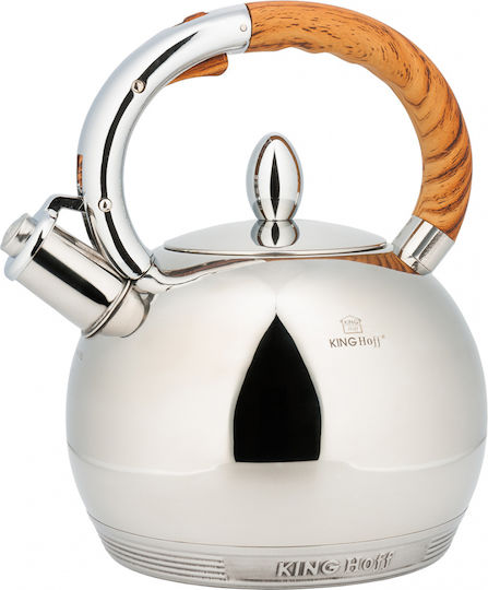KING Hoff Kettle Stainless Steel Gray 3000ml