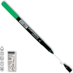 Centropen Πράσινοι Μαρκαδόροι 1mm Σετ 12τμχ