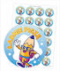 LearnHow Stickers 24pcs