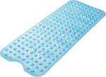 Zola Bathtub Mat with Suction Cups Transparent 40cm