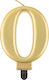GoDan Birthday Candle Number in Gold Color PF-SCZ0