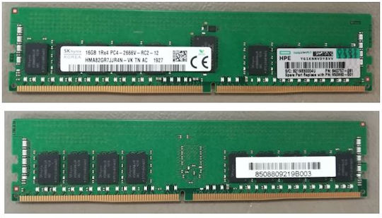 HP Enterprise DDR4 με Module 1x16GB και Ταχύτητα 2666 για Desktop