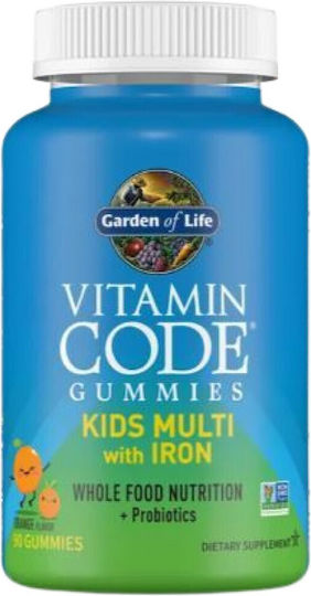 Garden Of Life Vitamin Code Kids Multivitamin Orange 90 Geleebohnen