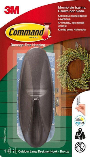 Door Hook 3m Command 1 Piece Outer Plastic 3m