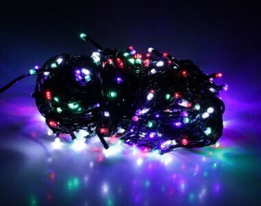 100 Λαμπάκια LED 10μ. Μπλε σε Σειρά