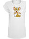 Merchcode T-shirt Weiß Baumwolle