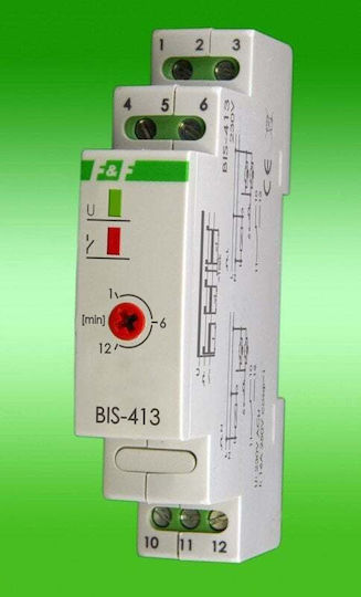 F&F Phase Relays Strom 16A Single Pole with Voltage 24V