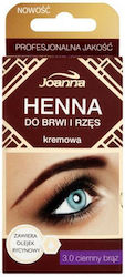 Joanna Henna Eyebrows Eyelashes Cream 3.0 Dark Brown 15ml