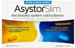 Asystor Slim Two-phase Weight Loss System Dietary Supplement 60 Tablets
