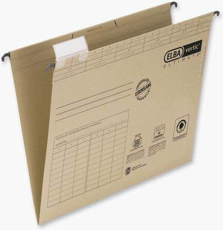 ELBA Folder Hanging for Paper A4 Brown