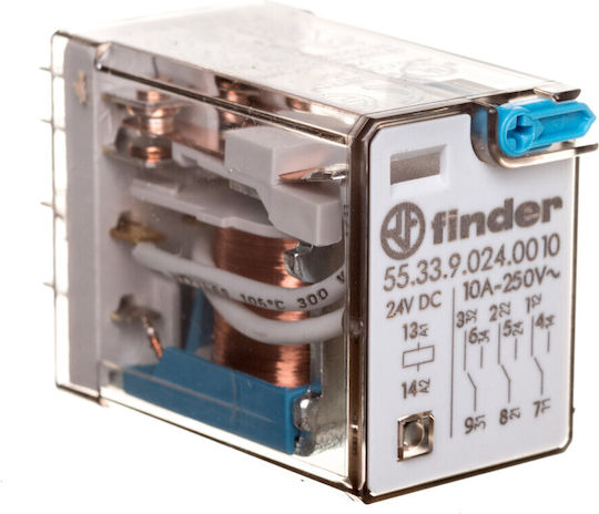 Finder Industrial Relay Relay 24V 55.33.9.024.0010