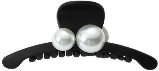 ecarla Hair Accessories with Pearls Black 1pcs