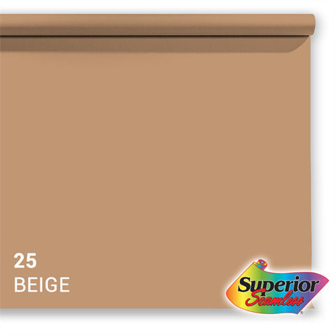 Superior Photography Backdrop Paper 272x1100cm Beige