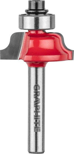 Graphite Cutter Bit Hartmetall für Holz 9.7mm x 25.7mm x 6mm mit Kugellager