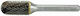 Abraboro Φρέζα Καρβιδίου για Μέταλλο 12mm x 70mm