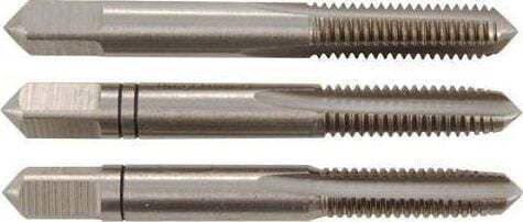 Abraboro 45305000 Hand Taps HSS-G 3pcs