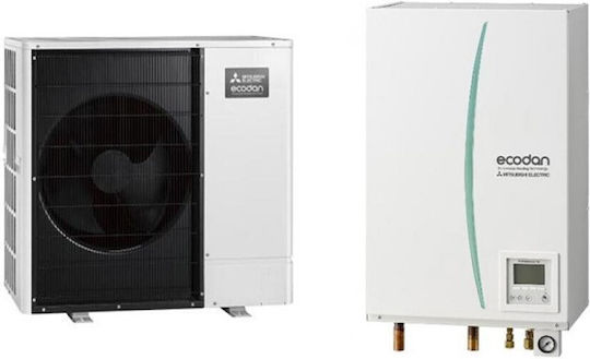 Mitsubishi Electric Zubadan Топлопомпа 11.2кВт Едната фаза 60°C Сплит