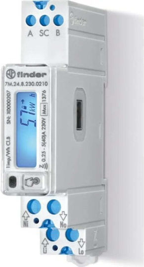 Finder Elektrische Messgeräte Digital Monophases Modbus 7M.24.8.230.0210