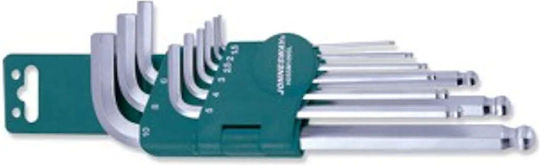 Jonnesway Set 9 Allen Wrenches