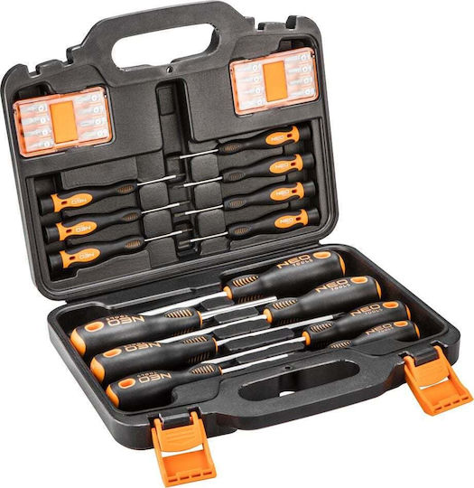 Neo Tools Σετ 30 Μαγνητικά Κατσαβίδια Ακριβείας