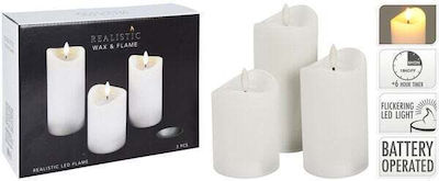 Koopman Christmas White Candle