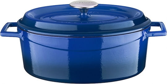 Ready Lava Tiefe Gusseisen Kochtopf aus Gusseisen 3.9lt / 21cm