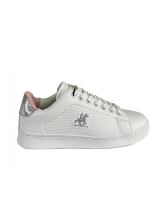 U.S.Grand Polo Club Γυναικεία Sneakers Λευκά