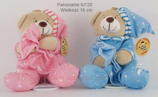 Deef Pluszaki Plush Bear 16 cm (Various Designs) 1pc