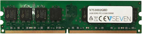 V7 DDR2 2GB DDR2 RAM cu Viteză 667 pentru Laptop