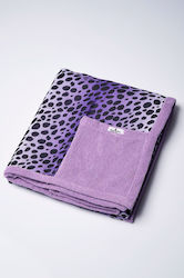 SugarFree Beach Towel Purple 180x100cm.